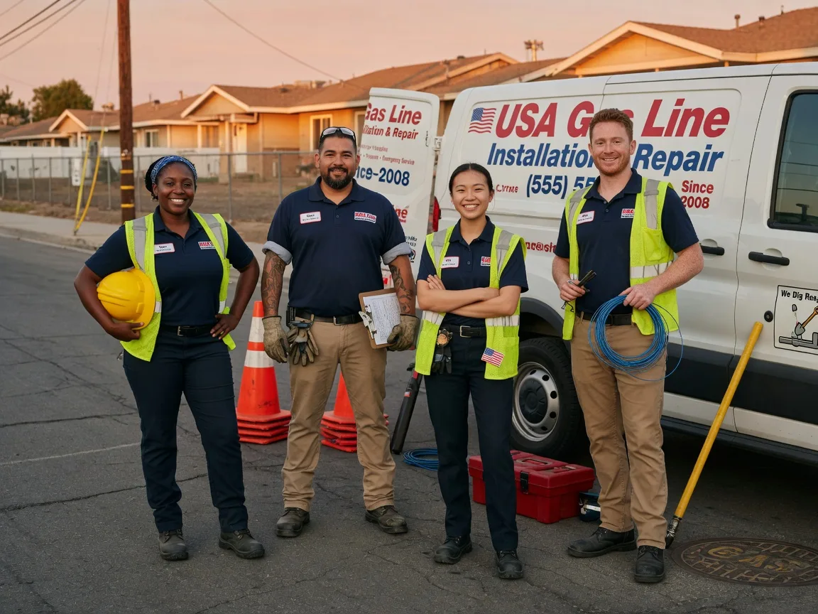 Gas Line Installation company in Minto, ND